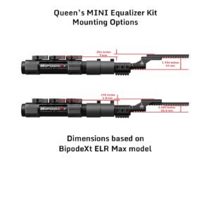 ACCURACY SOLUTIONS The Queen’s MINI Equalizer Kit for BipodeXt